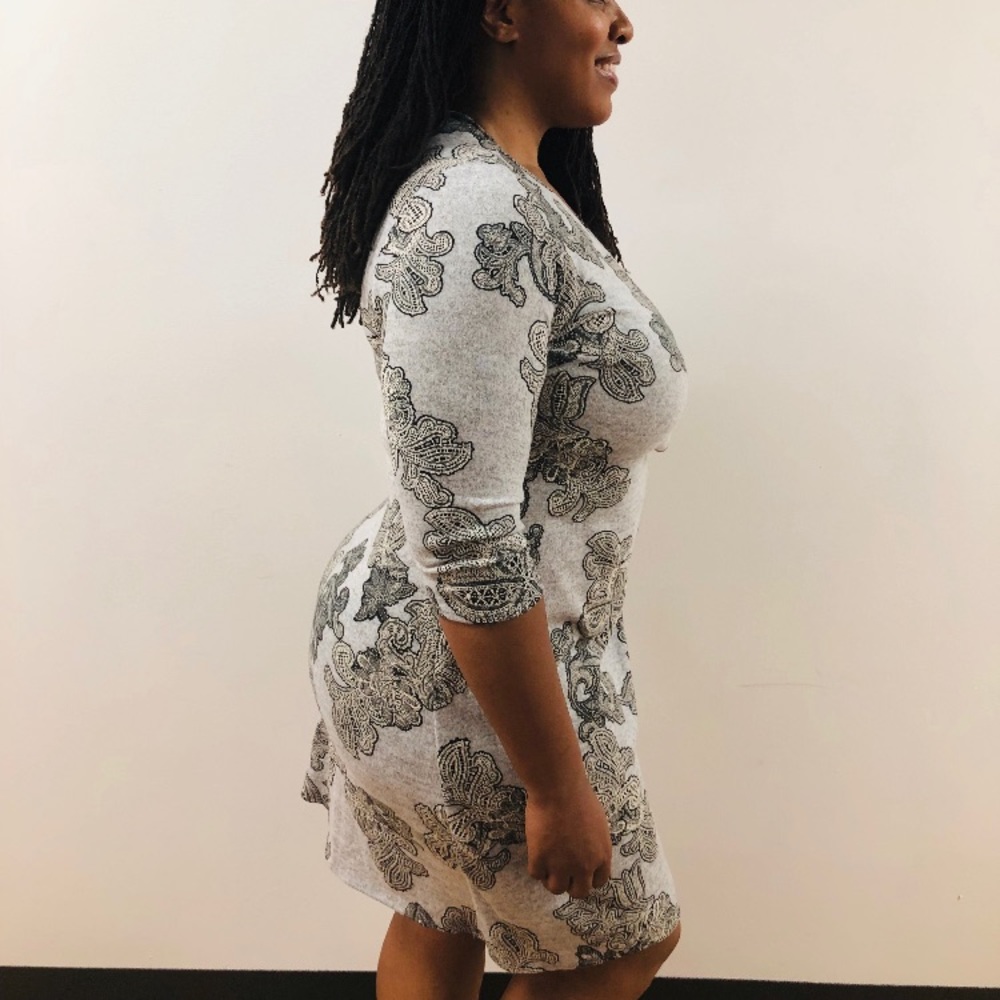 Glamour Gray Dress